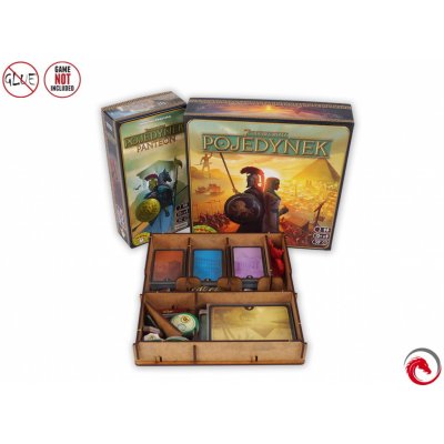 e-Raptor 7 Wonders Duel + Expansion Insert