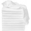 T-TOMI TETRA Cloth Diapers EXCLUSIVE COLLECTION White látkové plienky White 70x70 cm 10 ks