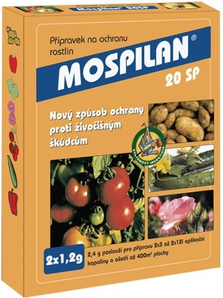 Nohel garden Insekticid MOSPILAN 20 SP 2 x 1,2 g