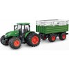 Amewi RC TRAKTOR 2,4 Ghz s vozem pro zvířata světla zvuk RTR 1:24