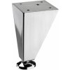 Hettich Nábytková noha Gaja 70 mm x 70 mm x 100 mm chrómovaná