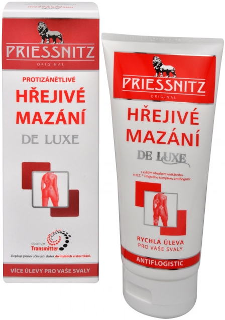 Priessnitz hrejivé mazanie De Luxe 200 ml