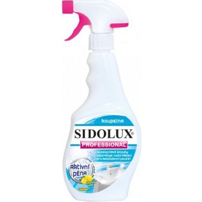 Sidolux PROFESSIONAL čistič koupelny s aktivní pěnou 500 ml