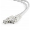 Gembird PP6A-LSZHCU-0.25M RJ45, cat. 6A, FTP, LSZH, 0.25m, sivý