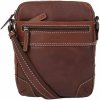 Segali pánska kožená crossbody taška 25577 Brown