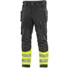 Nohavice CXS NAOS HV, pánske, čierno-žltá Hi-Vis, reflexné pruhy Velikost: 50