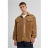 Brandit Corduroy Classic košile dlouhý rukáv Camel hnedá