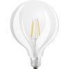 OSRAM HOMELIGHTING 4058075808942 LED En.trieda 2021 E (A - G) E27 guľatý tvar 7 W = 60 W teplá biela (Ø x d) 125 mm x 173 mm GLOWdim, stmievateľná, vlákno 1 ks; 4058075808942