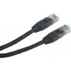 PremiumCord sputp100C patch UTP, RJ45-RJ45, level 5e, 10m, černý