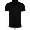 NEOBLU 3188 OWEN MEN / Pánske piqué polo tričko - deep black L