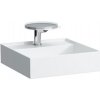 Umývadielko Laufen Kartell By Laufen 46x46 cm otvor pre batériu, bez prepadu H8153310001111