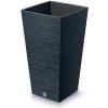 Prosperplast kvetináč Furu Square Antracit 34,5 cm