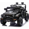 Beneo Elektrické autíčko OFFROAD NEW s pohonom zadných kolies, čierne, Lítiová batéria, Vysoký podvozok, široké sedadlo, Odpružené nápravy, 2,4 GHz Diaľkový ovládač, LED svetlá