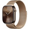 Apple Watch Series 10 42 mm Cellular zlatý titán so zlatým milánskym ťahom MX083QC/A