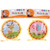 Hudobná sada 3 v 1: bubienok, tamburína a rumba gule so zvieratkami