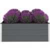 vidaXL Vyvýšený záhon, WPC 150x100x54 cm, sivý