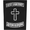 nášivka veľká OZZY OSBOURNE - BIRMINGHAM - RAZAMATAZ - BP1343