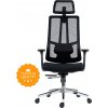ANTARES Ergonomická kancelárska stolička RUBEN čierna