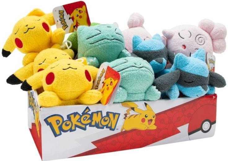 Pokémon Spiaci mix motívov 20 cm