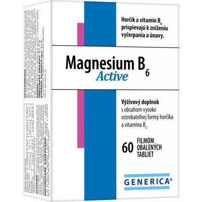 GENERICA Magnesium B6 Active 60tbl