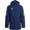 Pánska futbalová bunda adidas, CON22 STAD PAR modrá,biela XL