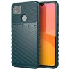 Gumený kryt THUNDERBOLT na Xiaomi Redmi 9C - zelená