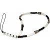 Guess Pútko na Telefón Heishi Beads Black/White