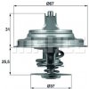 Termostat chladenia MAHLE ORIGINAL TX 25 80D (TX2580D)