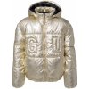 Guess Hooded Padded Ls Puffer W/zip J4BL10WEYO0-GOLD zlatá