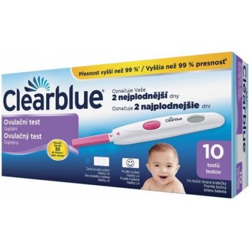 Clearblue ovulačný digitálny test 10 ks