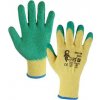 Povrstvené rukavice ROXY, žlto-zelené, veľ. 07