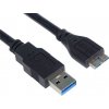 PremiumCord KU3MA1BK Kabel USB 3.0 USB A - Micro USB B, MM, 1m, 5Gbps