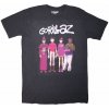 Tričko Gorillaz - Cracker Island Standing Group, Unisex,Čierna,S