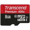Transcend Transcend 8GB microSDHC UHS-I 400x Premium (Class 10) paměťová karta (bez adaptéru)