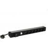 Legrand napájecí blok PDU do racku 6x 230V s přepěť. ochranou 1U 646835