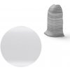 Vnější roh k soklu Naturel biela , PVC dĺžka 0,5 cm, výška hrany 56 mm, NATNGTZ00