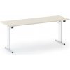Skladací konferenčný stôl FOLDING, 180x80 cm, breza
