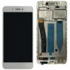 LCD displej a dotyková plocha s rámom Huawei Honor 6c / Enjoy 6s / Nova Smart biela farba