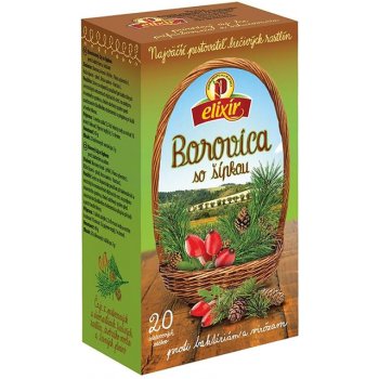 Agrokarpaty Borovicový čaj so šípkou 20 x 2 g