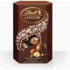 Lindt Lindor dezert s kúskami lieskových orechov a emnou krémovou náplňou 200 g 1 kus