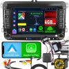 RADIO pre VOLKSWAGEN SEAT ŠKODA VW PASSAT B6 B7 GOLF 5 V 6 WIFI GPS ANDROID