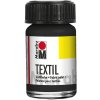 Marabu farby na textil 15 ml čierna