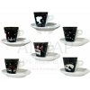 COSTA NOVA Pacifica Espresso šálky s podšálkami 0,07 l
