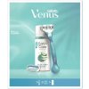 Gillette Venus Smooth holiaci strojček + holiaca hlavica + Satin Care gél na holenie 75 ml darčeková sada