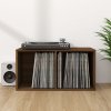vidaXL Úložný box na vinyly, hnedý dub 71x34x36 cm, kompozitné drevo 815254