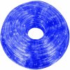 SPRINGOS LED svetelný had Mikro 10m 240 LED IP44 8 svetelných módov modrá