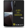 Picasee silikónový čierny obal pre Sony Xperia 10 III - Kazma - TOHLE JE ŽIVOT A NIC VÍC NEBUDE