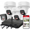 Hilook by Hikvision WIFIKIT-BT4-4CH + 2x WIFICAM-T4 - Sada pre WiFi monitoring EasyLink, 1x Tubová kamera 4Mpx + 3x Otočná kamera 4Mpx, Nahrávač NVS - HiLook od Hikvision