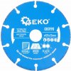 Rezný kotúč na drevo, drevotriesku, plast a sádrokartón 125 x 22,2 mm, GEKO