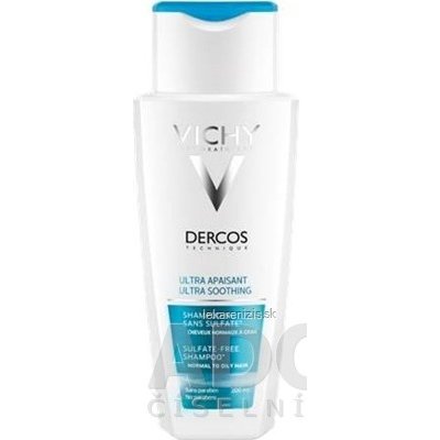 VICHY DERCOS ULTRA SOOTHING Sensitive gras šampón na mastné vlasy (M9070100) 200 ml